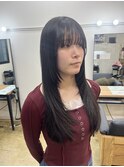 ロングレイヤー_酸性縮毛矯正_艶髪