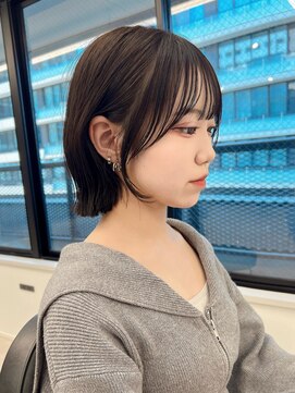 メルバイグラフ 梅田(mel by GRAFF) 【ミニボブ】ナチュラルボブ/ストレートボブ/ショートボブ