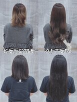 リップ 大阪本店(LIP)&nbsp;【レミー100%最高級人毛/ロング】シールエクステ60枚+カラー