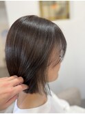 切りっぱなしボブ