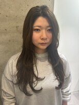 シェリエ(Chal Lier)&nbsp;ロングレイヤー/オリーブカラー/髪質改善メテオカラー