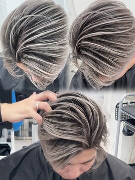 エトワール(ETOILE) メンズバレイヤージュ/バレイヤージュカラー /メンズカット