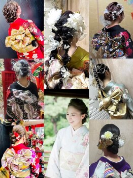 【振袖/袴/留袖/訪問着】着物着付けは『聖の華』にお任せ♪年始のご挨拶も卒業式も◎金山駅近で便利☆