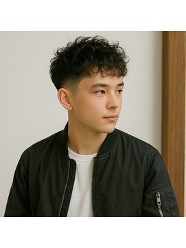 スープレックス ヘアーデザイン(SOUPREX HAIR DESIGN) メンズツーブロックナチュラルパーマ 20代 30代 40代 50代 60代