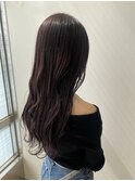 ブラウン×ピンク