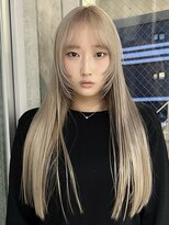 スリバー(sliver) ブリーチハイライト髪質改善ダブルカラーレイヤーカット