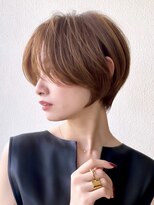 キイヘアーデザイン(key hair design)&nbsp;大人っぽい！前髪なしくびれショート