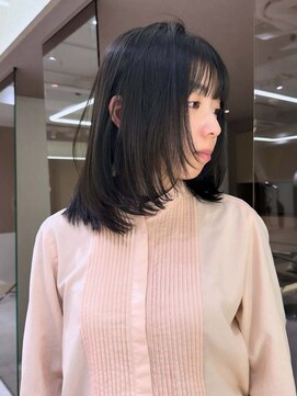 メゾンマイル 恵比寿(maison mile) ダークグレージュ/暗髪/透明感カラー/レイヤーカット/恵比寿駅