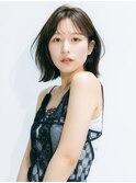 北野イメチェンピンクベージュ/前髪/クールショート名駅