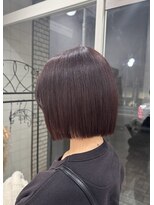 アルム(alm.)&nbsp;pink brown & bob cut