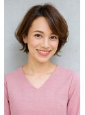 多幸感あふれる「ふんわりフェミニンボブ」