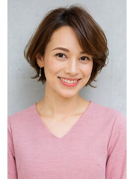 クラーロ フジノミヤ(Claro Fujinomiya) 多幸感あふれる「ふんわりフェミニンボブ」