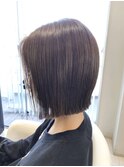 切りっぱなしボブ
