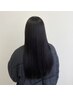 【潤いツヤツヤ】髪質改善カラー＋カット￥9900
