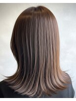 カノア(CANNOA.)&nbsp;自然な縮毛矯正で叶うセミロング艶髪