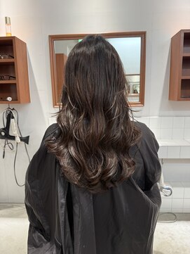 ルッチ 立川(LUCCI) 【HIDETO】コテ巻き風パーマ/ロングパーマ