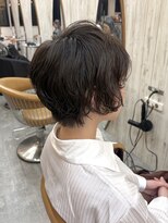 ロンドアジュール 横浜(Lond azur) デジタルパーマ/ミディアムレイヤー/韓国巻き風/顔周りカット