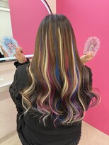 ロサ ファイブヘアー(Rosa..5Hair) 推し活にピッタリ!オリジナルエクステで派手髪!