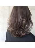 tomoヘア＊ワンメイクで叶う似合わせ透けカラー　透けアッシュ