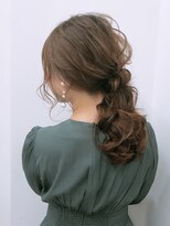 フォンズ(FONS)&nbsp;絶対カワイイアレンジ/お呼ばれ/ポニーテール/ゆるアレンジ