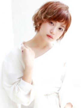 ラフィス ヘアー ホーム JR尼崎店(La fith hair Home) 【La fith】 ハイライト×ショートボブスタイル