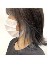 バサ 花小金井店(BASSA)&nbsp;【野村にお任せ！】耳かけインナーカラーでいつもと違う自分に！