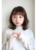 #鎖骨ミディ #艶カラー