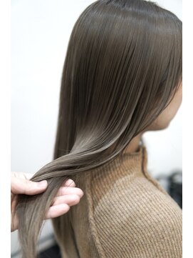 ネイヴィル(navile) 髪質改善ストレート×シアーグレージュ