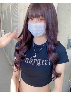 ガルボ ヘアー(garbo hair) #ガルボ#ハイトーン#エクステ#ブリーチ#髪カリスマ#10代#20代