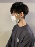 men'sデザインカット＋頭皮クレンジングシャンプー　￥4620