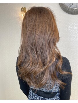 ヘアーアンドメイク ドレス(DRESS) 白髪ぼかしハイライト