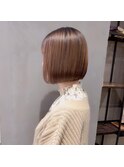 前髪あり大人ボブ20代30代40代 HACCH