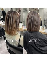 レディアル 大宮(REDEAL ope.)&nbsp;【ハイライト】ベージュハイライトバレイヤージュ