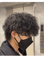 レイズ 名古屋(RAYS) 無造作波巻きスパイラルパーママッシュウルフ h