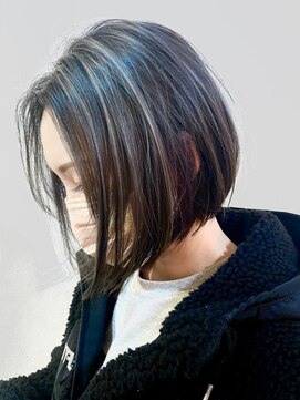 ネウィ 八王子(newi) ミニウルフ/くすみブルー/テラコッタ/韓国マッシュ/くびれヘア