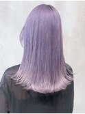 アイスラベンダー_チェリーブラウンフェミニンロング_ba402803
