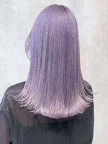 アルバム 渋谷パルコ(ALBUM) アイスラベンダー_チェリーブラウンフェミニンロング_ba402803