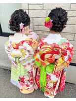 フィオーレ ヘアデザイン(FIORE hair design)&nbsp;七五三 キッズアレンジ