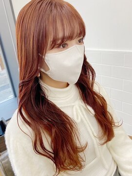 ネオリーブ クーロ(Neolive curro) ピンクカラー/赤系カラー×美髪韓国へア[横浜/東神奈川]