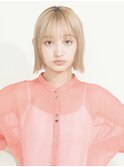 インナー/ベージュ/ケアブリーチ/ダブルカラ/新宿三丁目/新宿駅