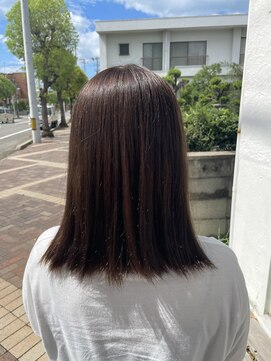 ボアップ(boappu) #イルミナカラー#透明感カラー#ブラウンカラー