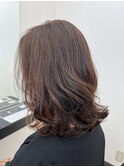 秋カラーにレイヤースタイル