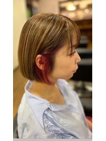 アクティフ(actif) 30代40代50代60代◎白髪ぼかしハイライトイヤリングカラー