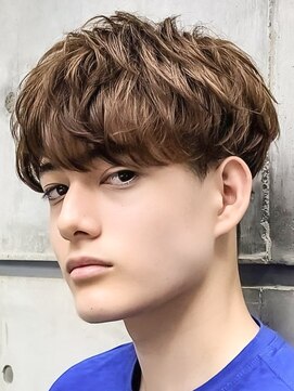 オーシャントーキョー ホワイト 原宿(OCEAN TOKYO WHITE) メンズツーブロックショートマッシュ