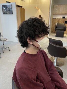 ベンジー 薬院大通店(benji) 波巻きパーマ/スパイラルパーマ/ウルフカット