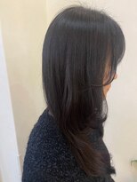 ヘアーデザイン ラクーナ(hair design La cuna) 韓国風ロング/レイヤーカット/抜け感ロング/黒髪/顔周りレイヤー