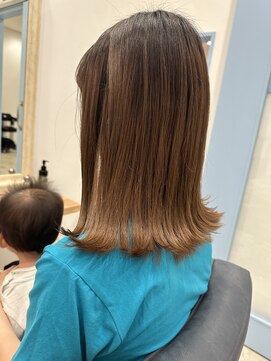 アン(an) ぱつっと外ハネ