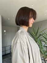 リバレッジ 広尾(Leverage)&nbsp;大人海外カーテンバングミニボブ：Mao Shibasaki