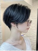 ショートヘア/ボブ/可愛い丸み/簡単スタイリング/20代30代