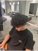 【メンズ】波巻スパイラルパーマ
